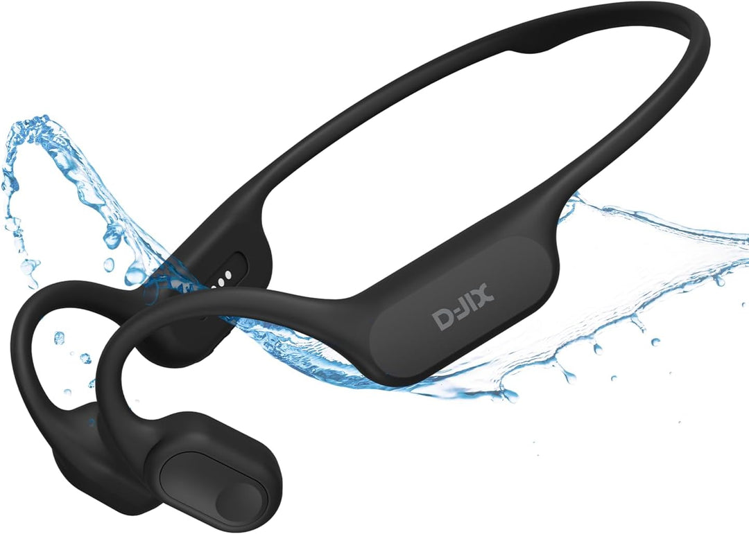 D-JIX Triton 600 – Kopfhörer, Bluetooth 6.0 &amp; MP3 32 GB | wasserdicht IP68 | Akkulaufzeit 15 Stunden