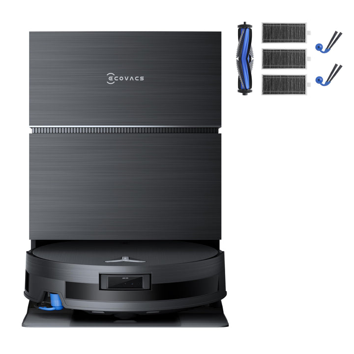 ECOVACS Deebot X11 Pro Omni Staubsaugerroboter Set, mit Blast und Leistung 19500 Pa, OZMO Roller 2.0