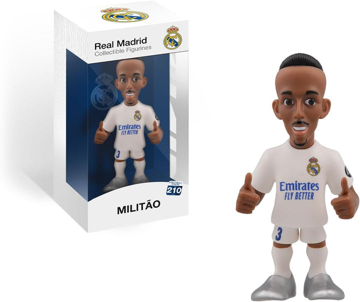 MINIX Collectible Figurines MN18444 Militao-Figur, Real Madrid, Sammlerstücke 12 cm, Geschenkidee fü