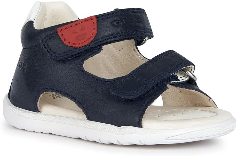 Geox Jungen B Macchia Boy Sandal 21 EU Navy, 21 EU Navy