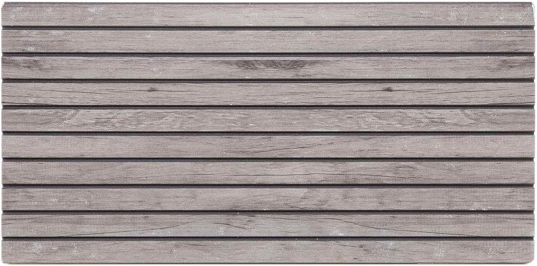 HGNFREF Graue Wandpaneele 100x50 cm, 10 Stück EPS-Schaum mit Ziegelmuster für Wohnzimmer, Schlafzimm