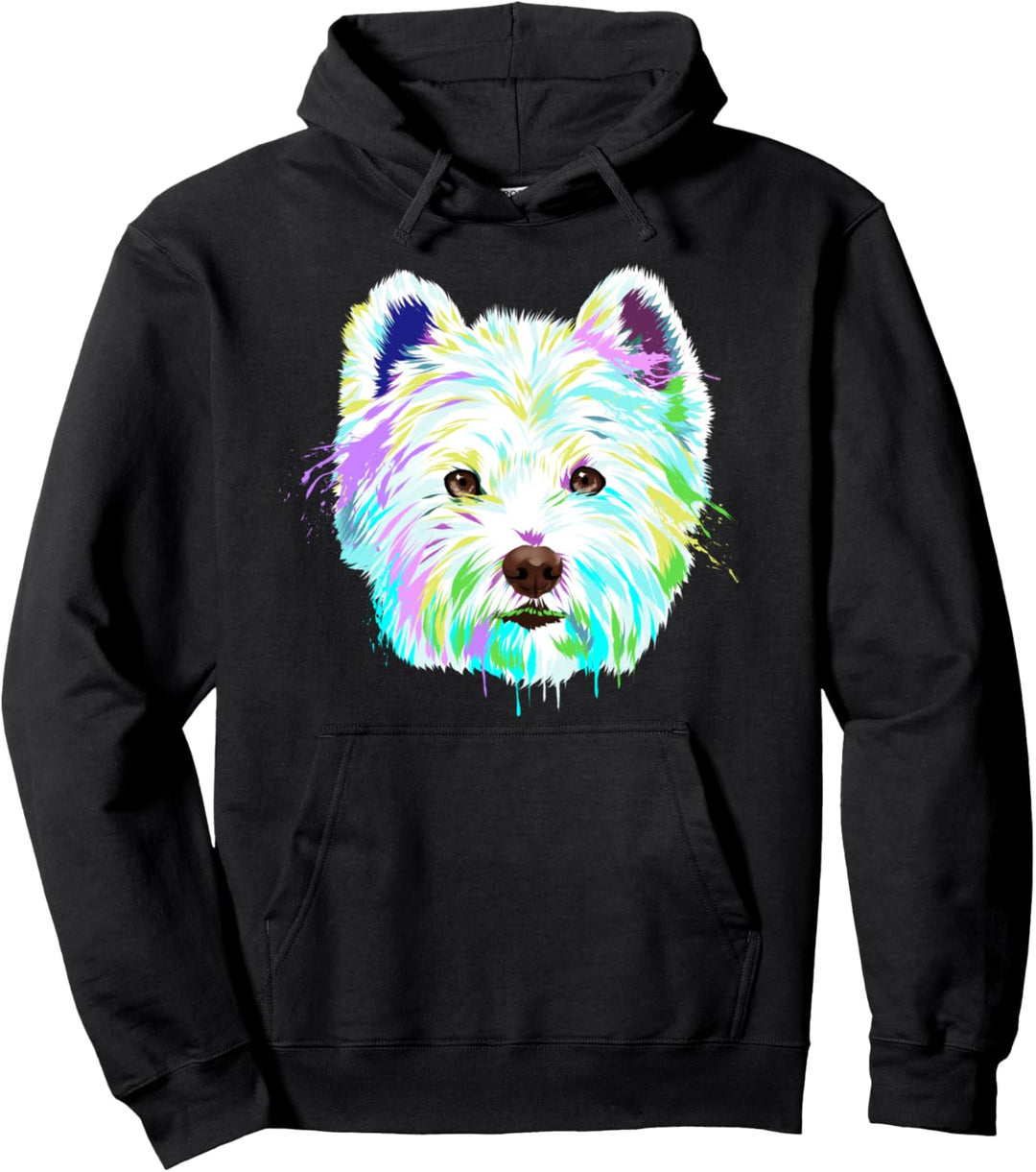 Hund West Highland White Terrier Pullover Hoodie