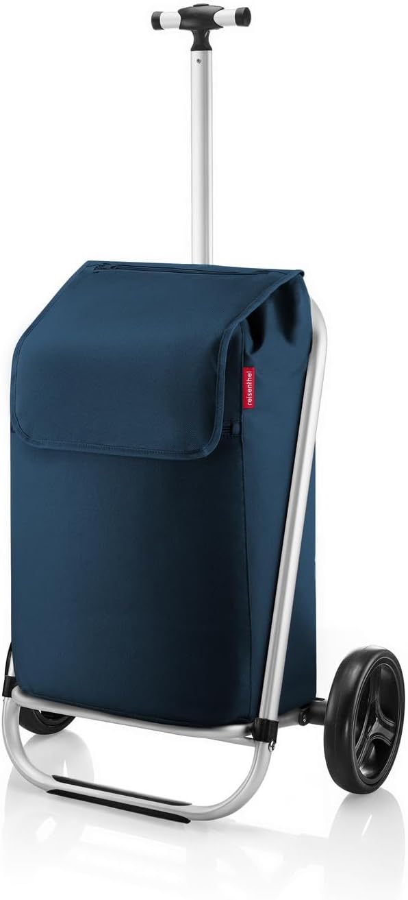 reisenthel Shopping Trolley Dark Blue - Leichter, geräumiger Shopping Trolley für den Wocheneinkauf