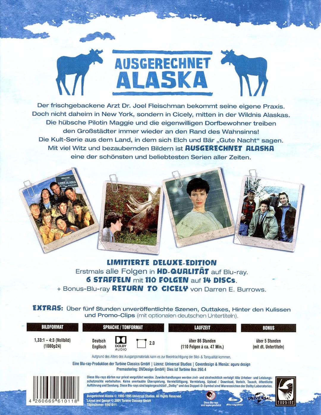 Ausgerechnet Alaska - Deluxe-Limited-Edition [Blu-ray], Blu-ray