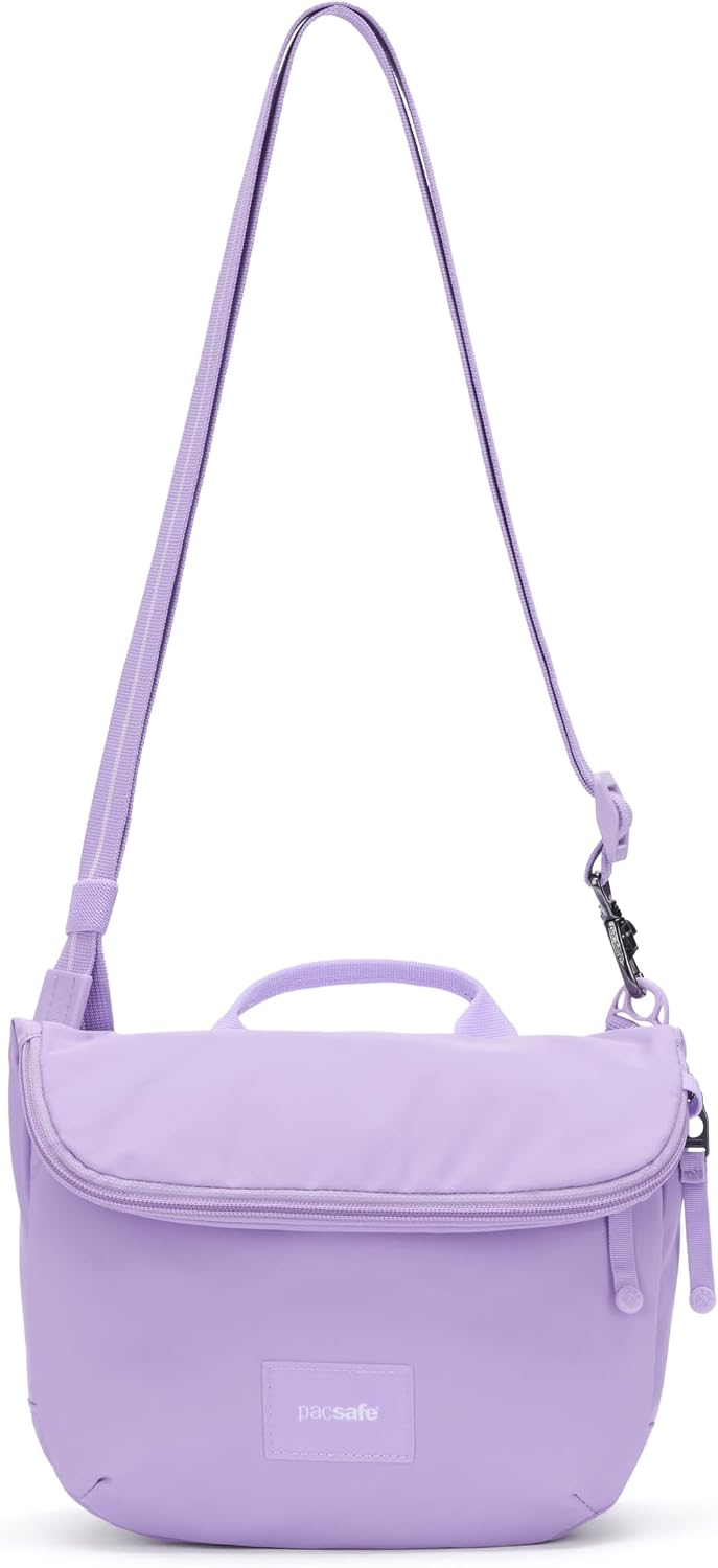 Pacsafe Pacsafe Go Anti Theft Saddle Crossbody Anti-Diebstahl-Sattel Crossbody Lavendel, Lavendel