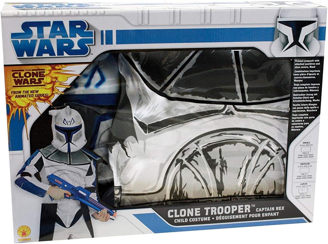Rubie's 3 41086 (Grösse S) - Clone Wars - Clonetrooper Rex Kinderkostüm 116, 116