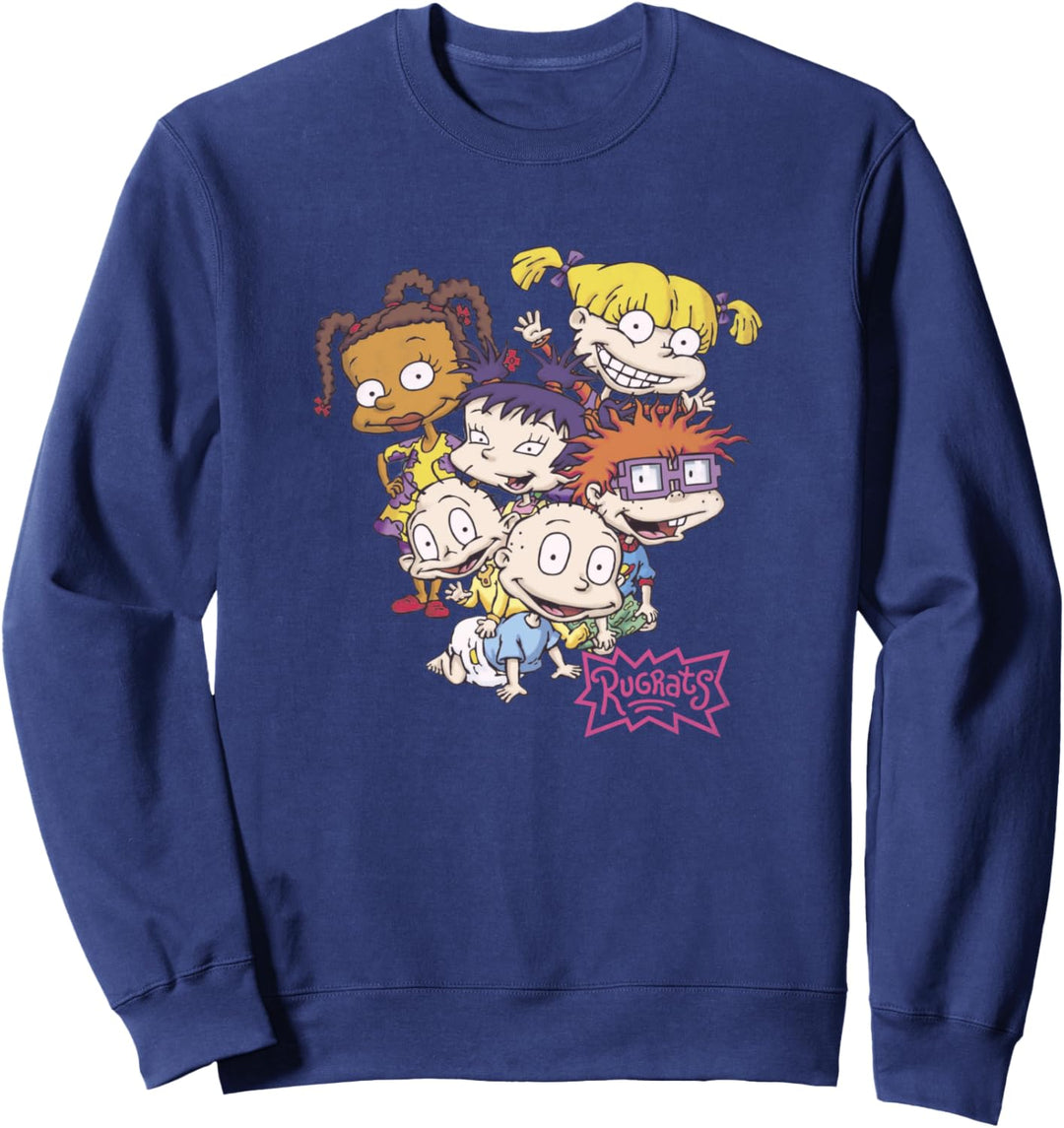 Rugrats Baby Pile Smiles Classic Group Sweatshirt