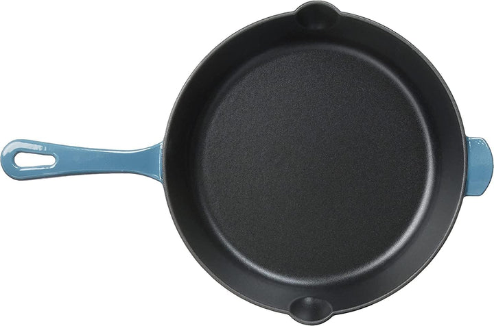 Cuisinart Chef 's Classic emailierten rund 25,4 cm Gusseisen Bratpfanne, Provencal blau, Blau