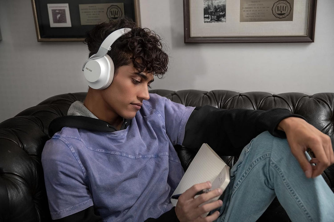 Shure AONIC 40 über Ohr -drahtlosen Bluetooth - Noise Cancelling mit Mikrofon, 25 -Stunden -Akkulauf