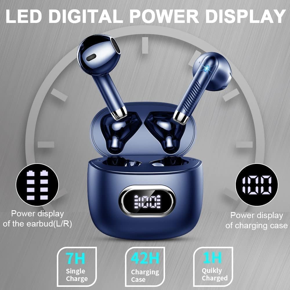 Drsaec Bluetooth 5.4 Kopfhörer, 6D Tiefer Bass In Ear Kopfhörer Kabellos Bluetooth, 2026 Neu Kabello