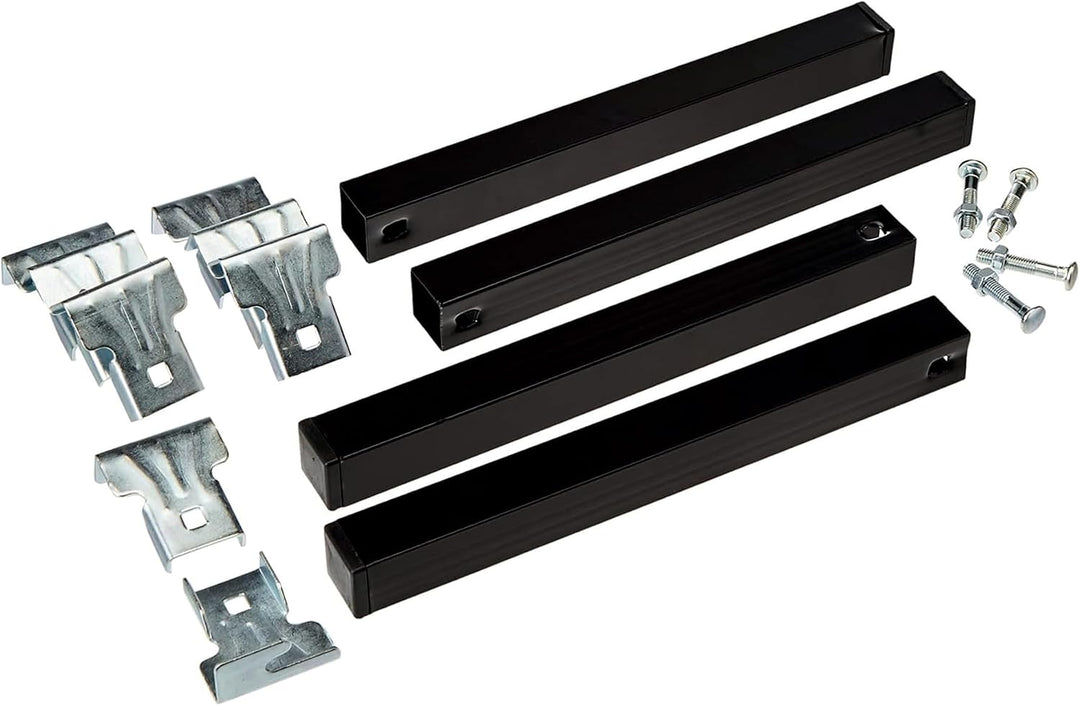 IMEX EL ZORRO 4 Füsse für Lattenrost, ohne Rollen, Metall, neutral, 39x5x3 cm 39x5x3 cm Neutral, 39x