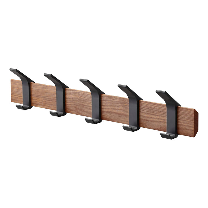 Wall coat rack - Rin - brown Schwarz, Schwarz