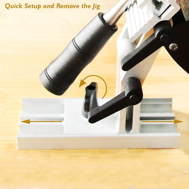 O'skool Schärfvorrichtung für Stechbeitel, geeignet für 6-Zoll- oder 8-Zoll-Tischschleifmaschinen un