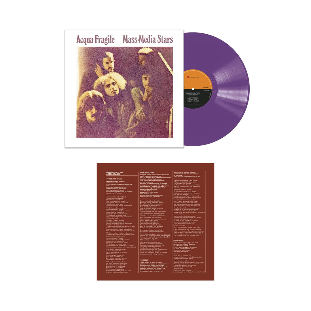 Mass Media, Vinyl