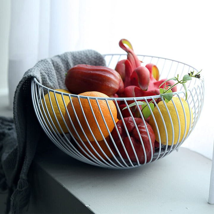 Obstkorb, Gemüse, Ei, Brot Aufbewahrung, Ständer für Küchentheke, Schrank und Speisekammer, Edelstah