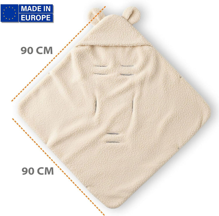 Einschlagdecke Babyschale Baby Decke - Winterschlafsack Blanket Fusssack Kinderwagen Zubehör für Neu