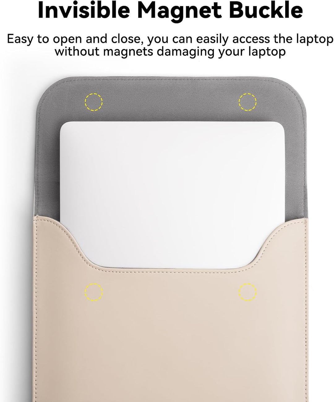 MOSISO Laptop Hülle Kompatibel mit MacBook Air 13 Zoll M2 A2681 M1 A2337 A2179 A1932 2023-2018/Pro 1