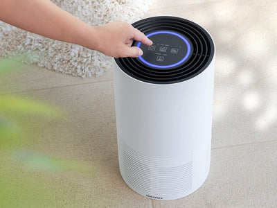 Soehnle Airfresh Clean Connect 500 mit Bluetooth Luftreiniger mit App-Anbindung, Air Purifier reinig