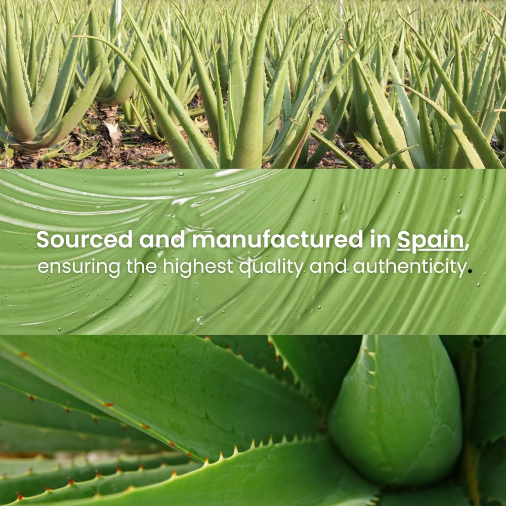 After Sun Gel Aloe Vera und Lavendel 1000ml Erfrischend, Reparierend für Gesicht und Körper, nach de