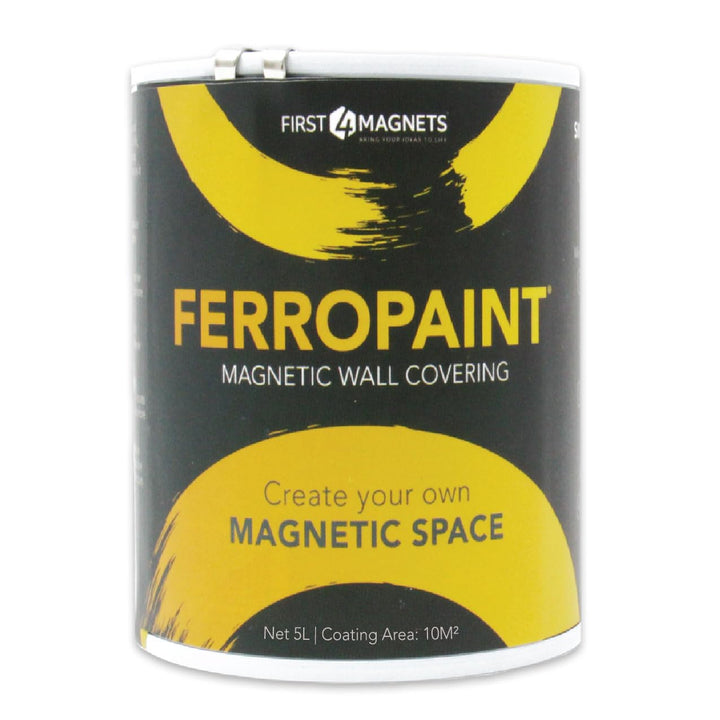 Ferropaint Magnetfarbe-Holzkohle-5 Liter (1