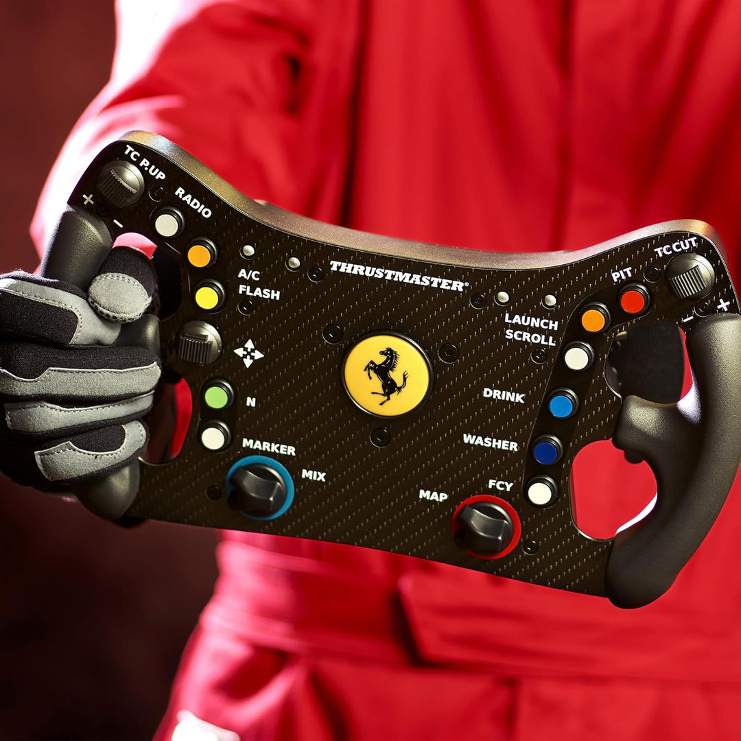Thrustmaster Ferrari 488 GT3 Wheel Add-On, Rennlenkrad, PC, PS5, PS4, Xbox Series X|S, Xbox One, Off