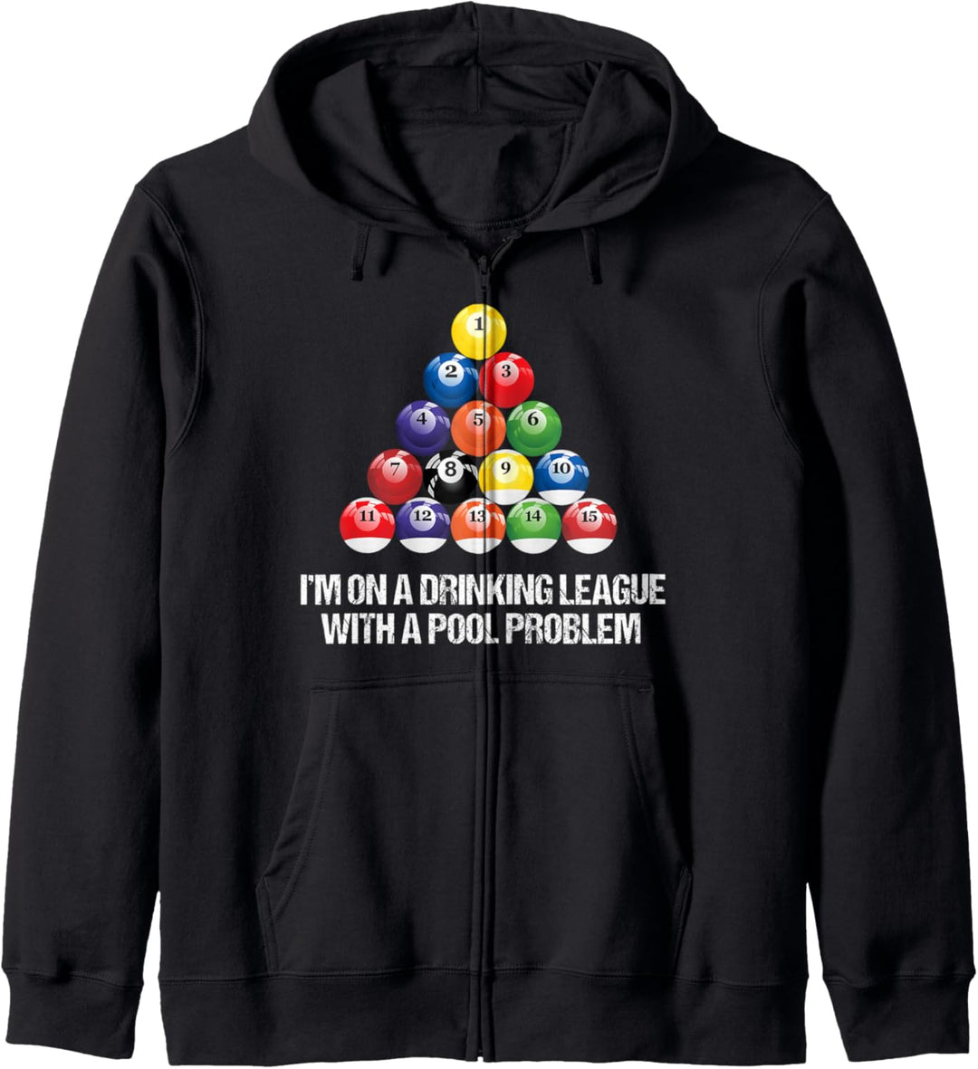 Pool Billard Kleidung Geschenke Kapuzenjacke