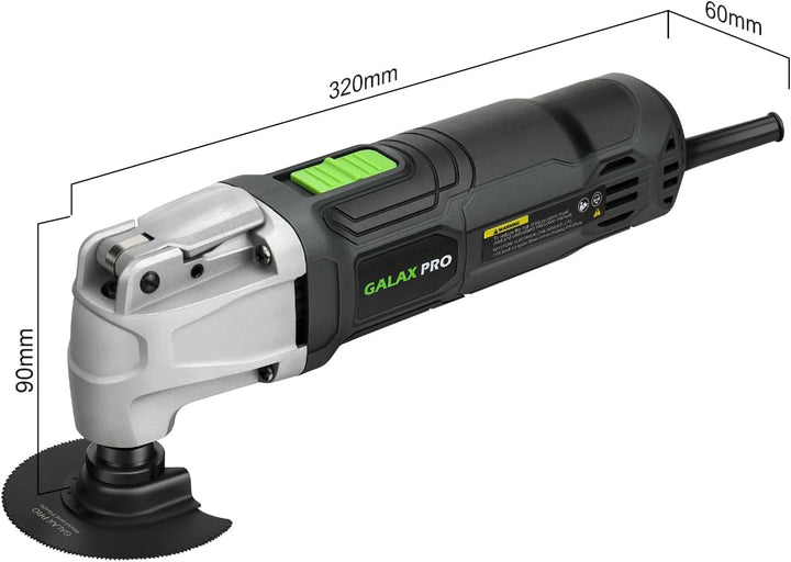 GALAX PRO Oszillierende Werkzeuge, 6 variable Geschwindigkeiten, 15000-22000RPM Multifunktionswerkze