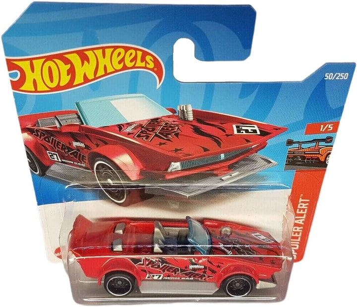 Hot Wheels - Track Manga - Spoiler Alert 1/5 - HCW97 - Short Card - rot - Mattel 2022