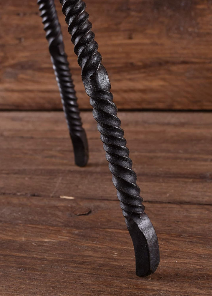 Ulfberth kleine handgeschmiedete Feuerschale aus Stahl, Ø ca. 15 cm