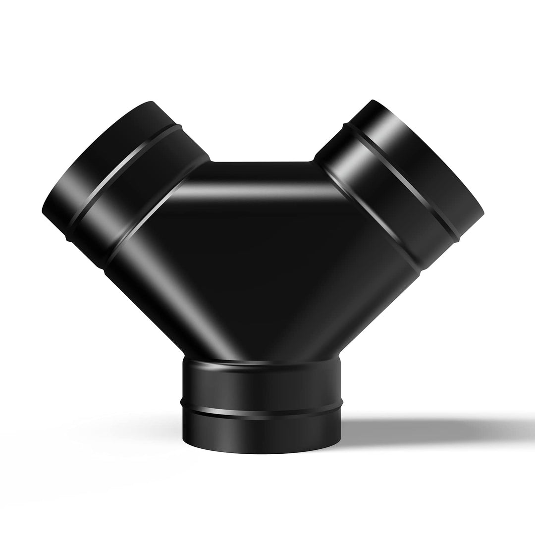 AC Infinity 3-Wege Rohrverteiler 100 mm – Y-Verbindungsstück für Abluftschläuche in Growzelten und T