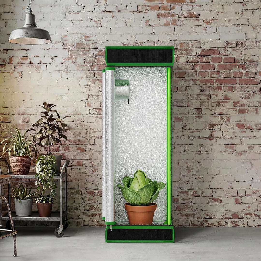 Kingpower Grow Box Grow Zelt für Pflanzen Growbox Gewächshaus Garten Anzucht Gemüse Kräuter Schrank
