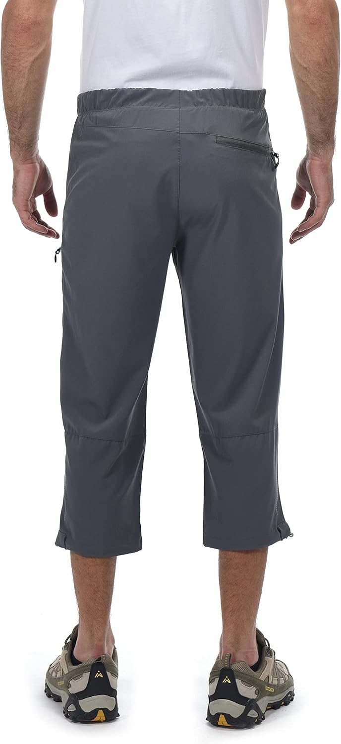 Little Donkey Andy Herren Outdoor Wanderhose Quick Dry 3/4 Capri Shorts Leichte Trekkinghose Wanderr