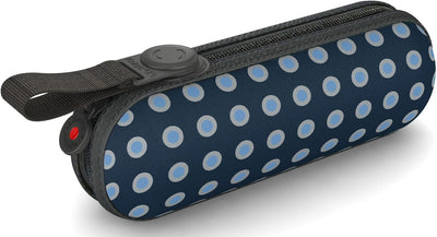 Knirps X1 Taschenschirm 18 cm, Navy Dot Superthin, one size one size Navy Dot Superthin, one size Na