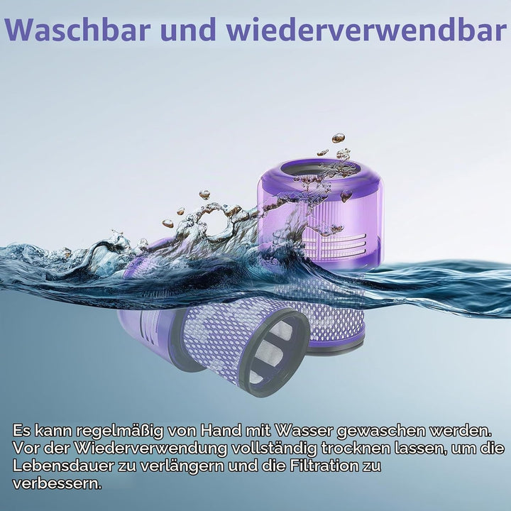Filter für Dyson V11 SV14 V15 SV22, Kompatibel mit Cyclone Animal Absolute Extra Total Clean Pro Akk