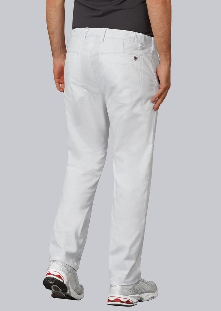 BP Med Trousers 1735-686-21 Chinohose für Herren - Gummizug in der Taille - 48% Baumwolle, 48% Polye