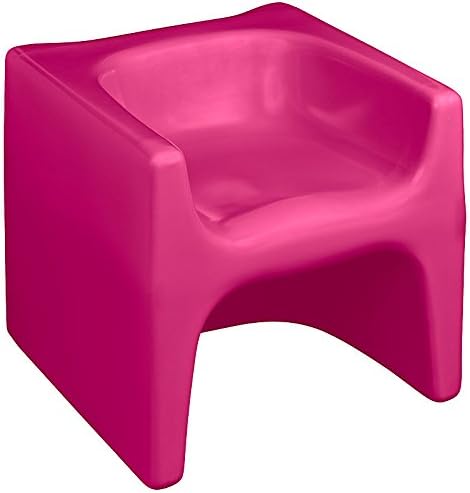 esku DADU Kinderhocker mit DREI Sitzhöhen für Innen- und Aussenbereich | wetterfester Wendehocker fü