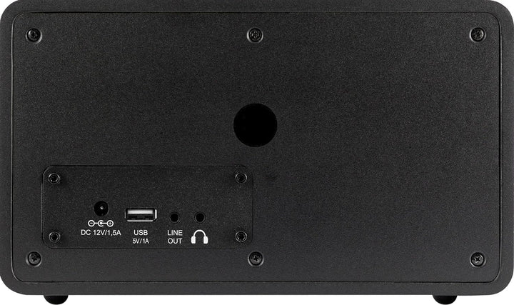 Imperial i110 Internetradio UPNP/DLNA Mediaplayer schwarz Schwarz Single, Schwarz Single