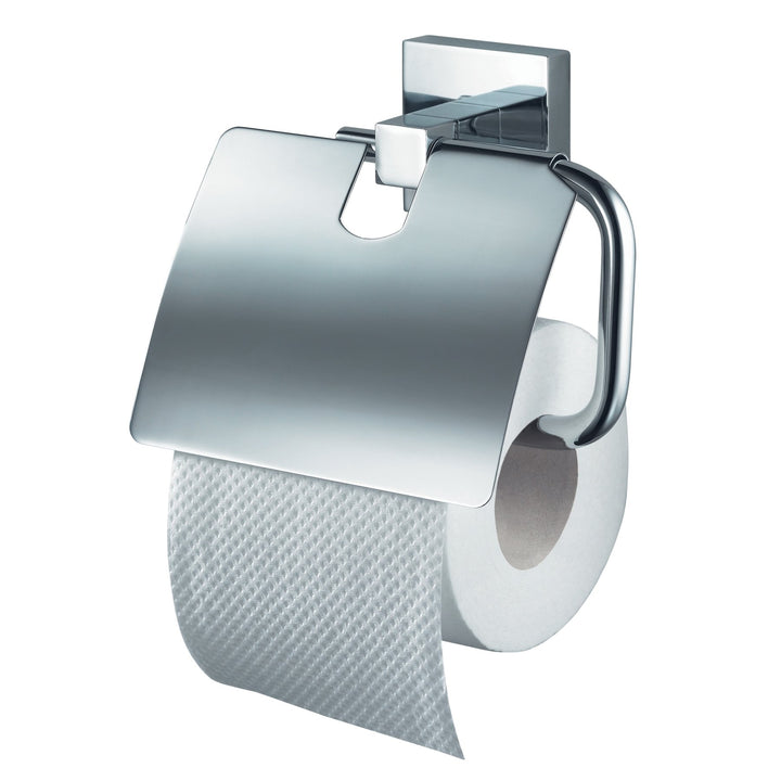 Papierrollenhalter mit Deckel Mezzo Chrom Papierrollenhalter mit Deckel Chrom, Papierrollenhalter mi