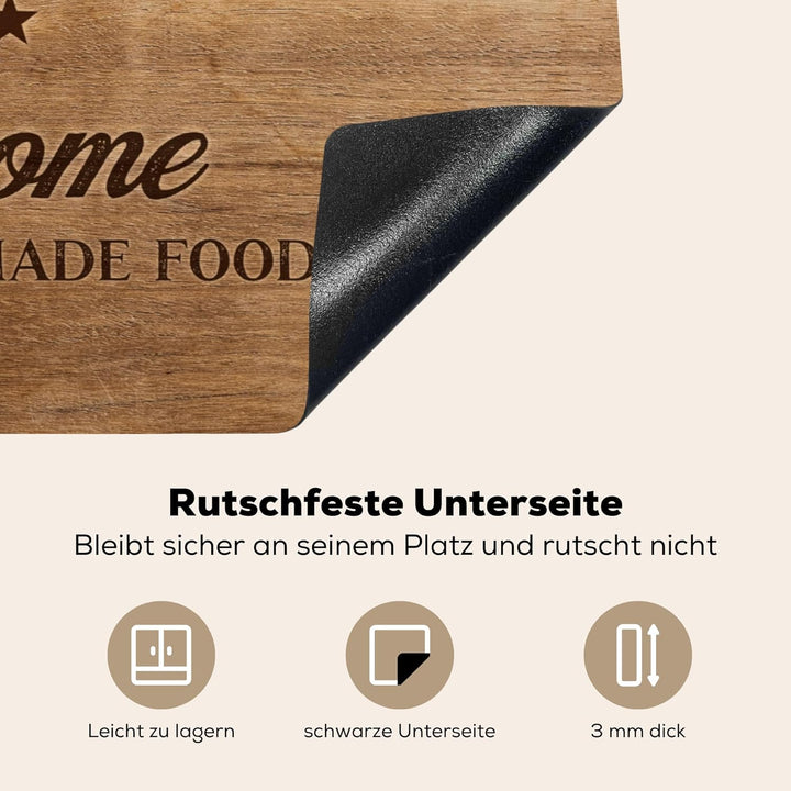 Herdabdeckplatte Einteilig Ceranfeld Abdeckplatte Küche Deko Ceranfeldabdeckung Herdabdeckung Indukt