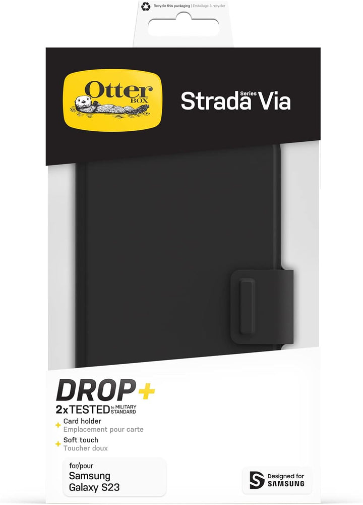 OtterBox Strada Via Hülle für Samsung Galaxy S23, stossfest, sturzsicher, dünn, angenehme schützende