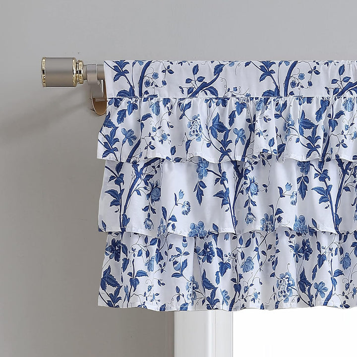 Laura Ashley Home - Volant aus Baumwolle, stilvolle und leichte Fensterdekoration für Heimdekoration