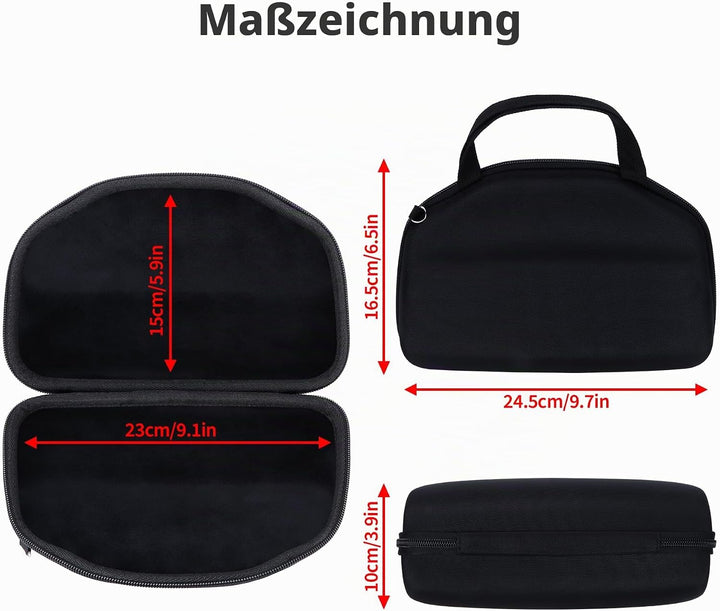 Hart Schutzhülle kompatibel mit JBL Charge 6 Lautsprecher Dunkelblau, Dunkelblau