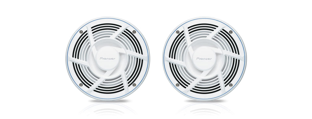 PIONEER TS-ME650FS Marinetauglicher 2-Wege Koaxial Lautsprecher (250 W), 16.5 cm, Schutzart IPX7, Ei