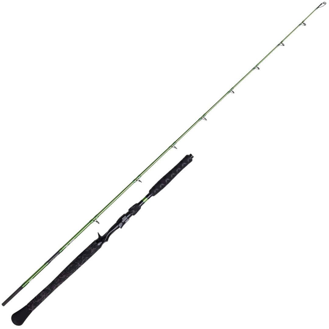 Madcat Vertikalrute zum pelagischen Angeln auf Wels 190cm 50-150g Green Pelagic