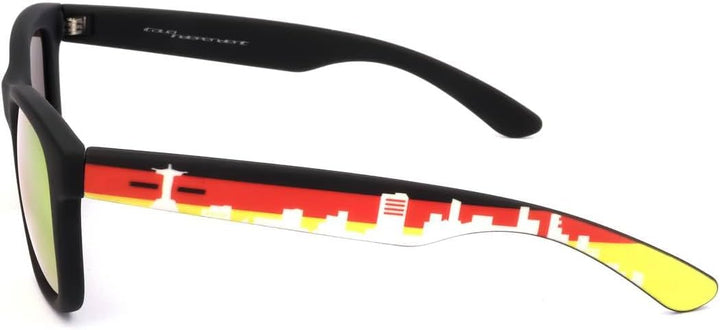 Italia Independent Unisex-Erwachsene 0090-009-GER Sonnenbrille, Schwarz (Negro), 50