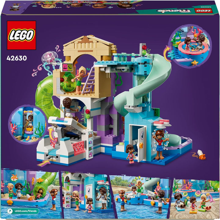 LEGO Friends Heartlake City Wasserpark, Outdoor-Spielset für Mädchen und Jungen ab 8 Jahren, kreativ