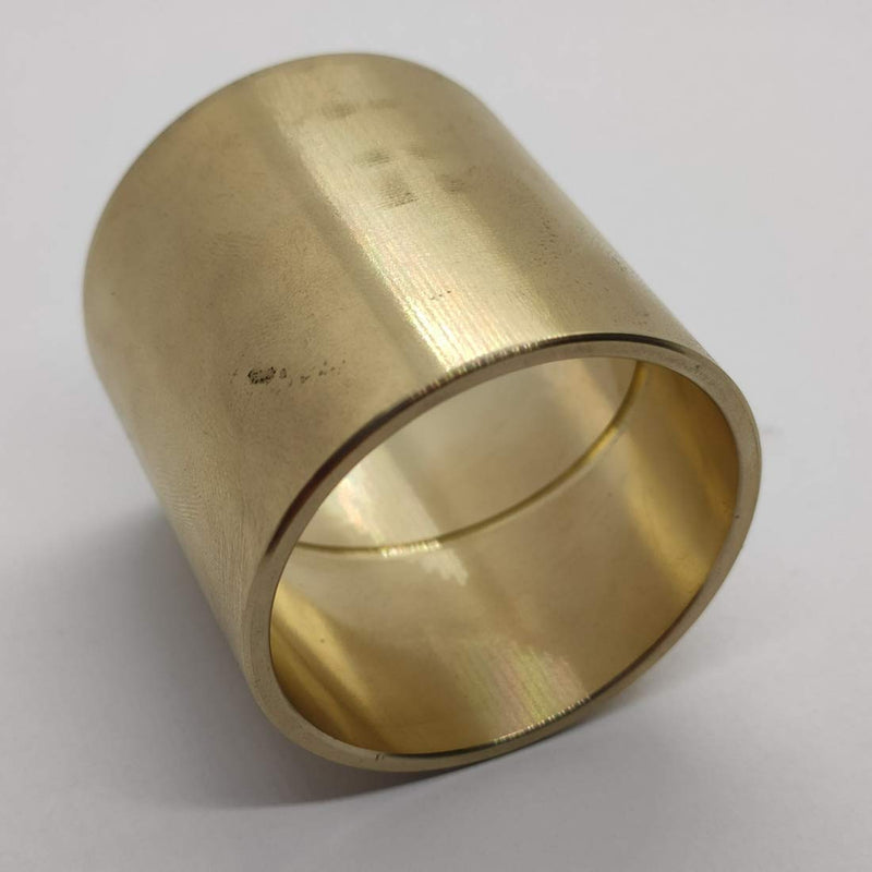 Gleitlagerbuchse 30mm x 35mm x 65mm | Gleitlager aus Bronze mit Schmiernut | Bronze-Gleitlager 30x35