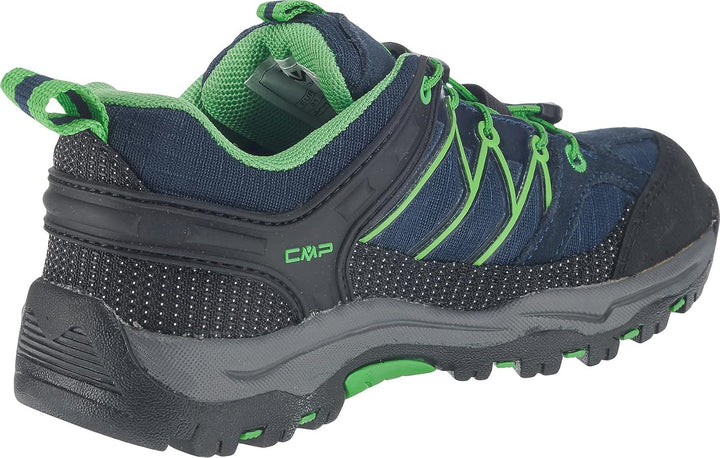 CMP Unisex Kinder Kids Rigel Low Trekking Shoes WpTrekking-Schuhe 28 EU B Blue Gecko, 28 EU B Blue G