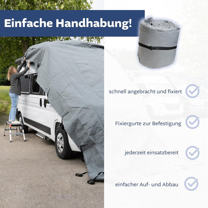 Dachschutzplane für Wohnmobile | UV-resistente Schutzhülle für ihren Camper | wasserdichte Abdeckpla