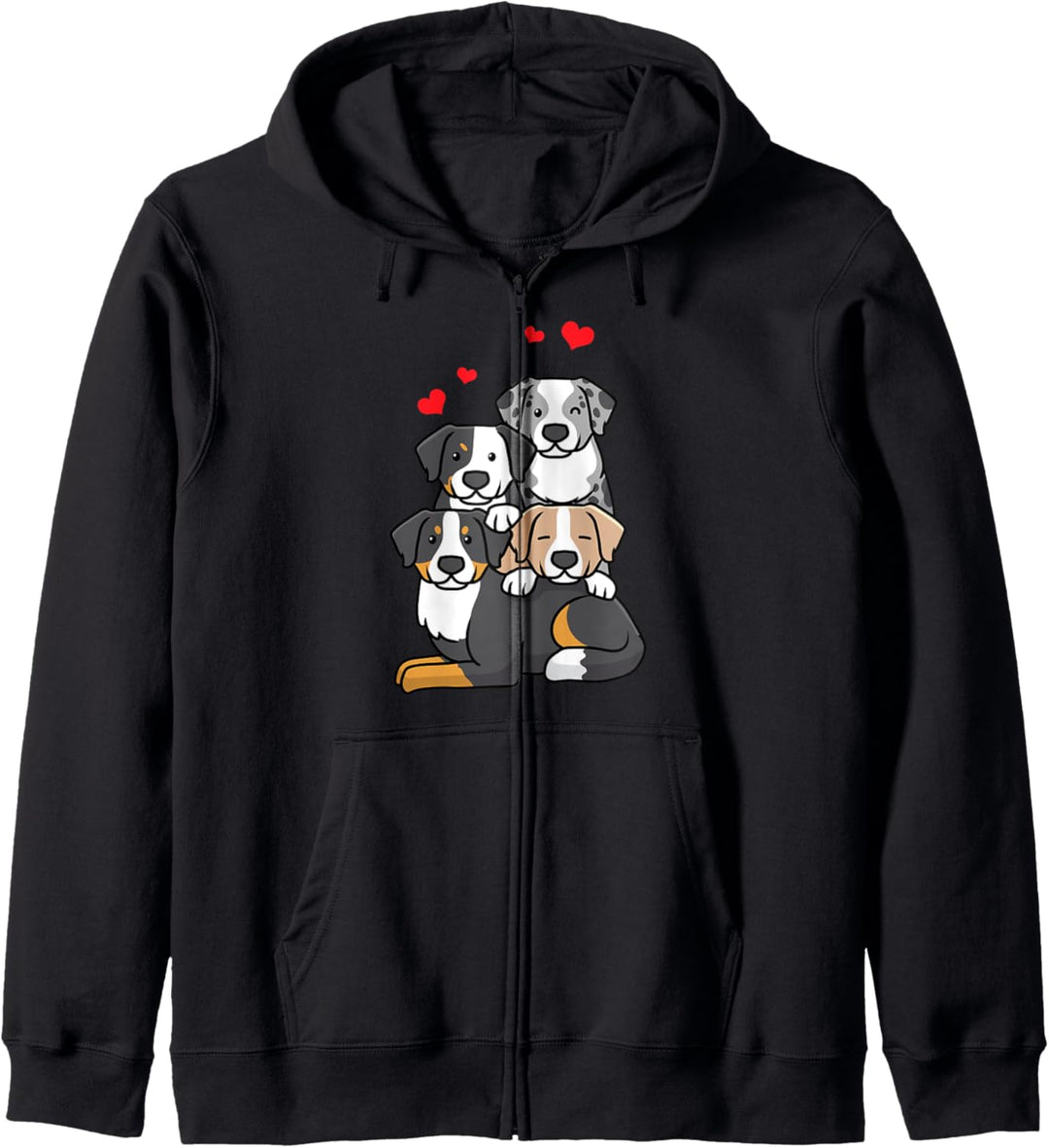 Berner Sennenhund Hund lustig Hundefan Bernedoodle Kapuzenjacke